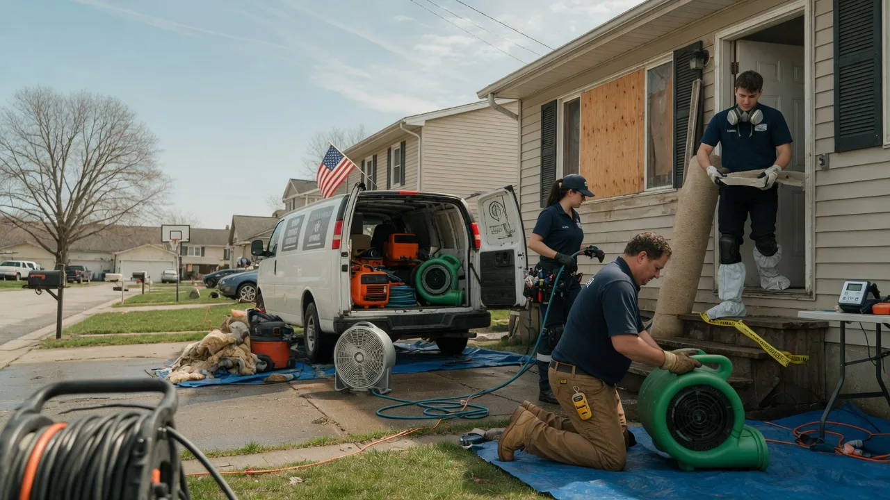 Water Damage Restoration in Hartford, OH near me